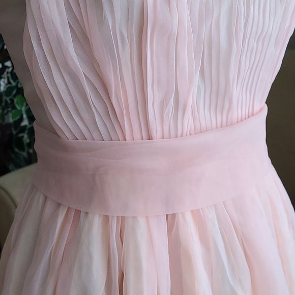 Vintage 50s 60s Tempo Togs Montreal Pink Dress Girls - Picture 9 of 12